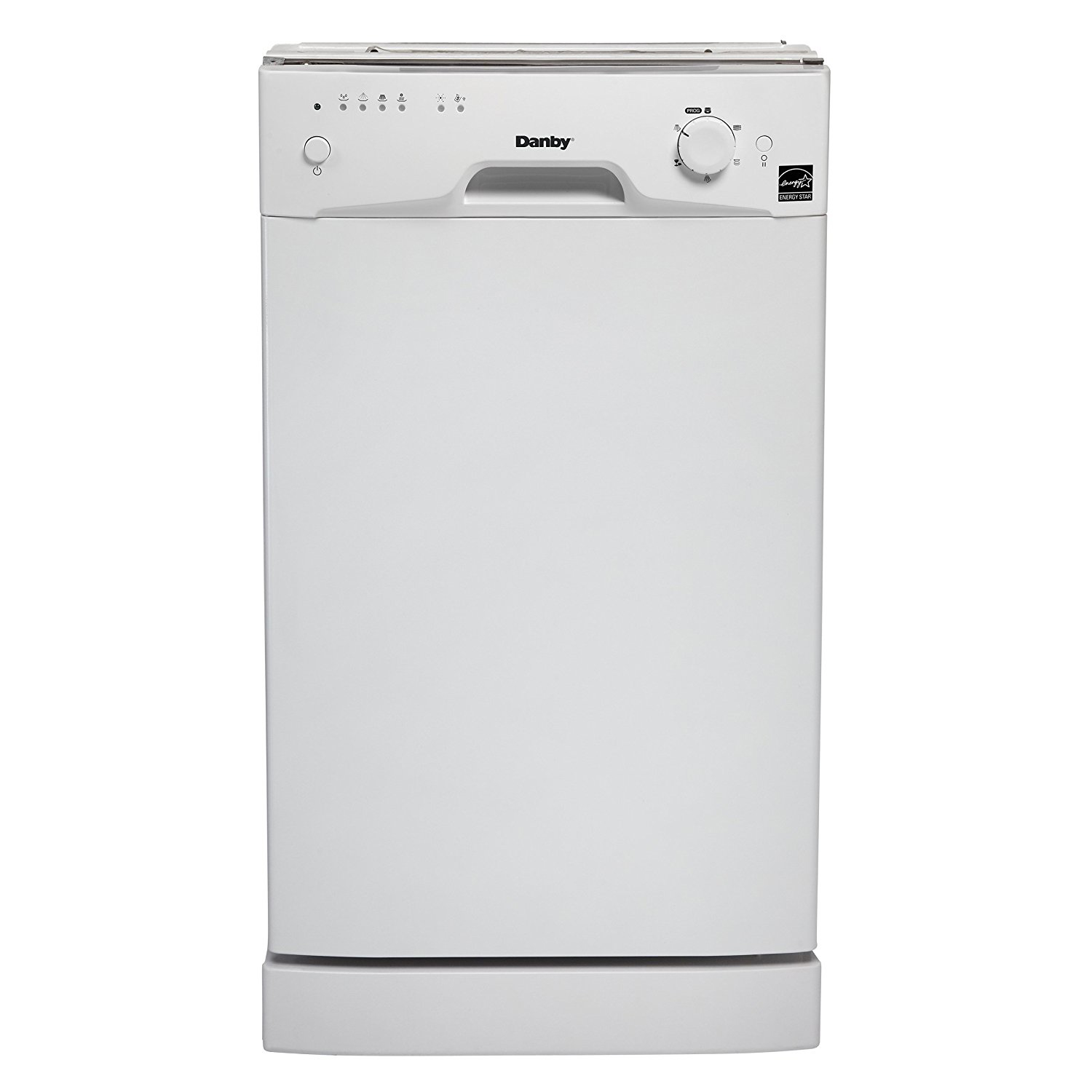 Danby Designer Dishwasher, 8 Place Standard Setting Built-In, White