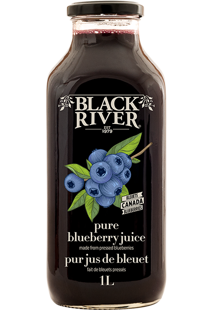 Pure Blueberry Juice 1L, pack of 12