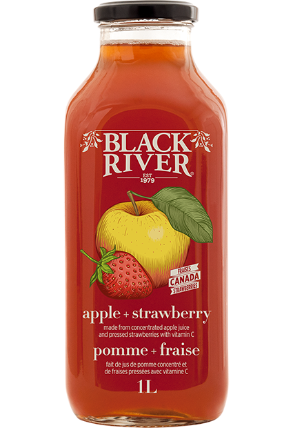 Apple + Strawberry 1L, pack of 12