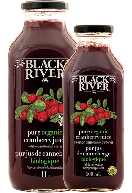 Pure ORGANIC Cranberry Juice 1L, pack of 12
