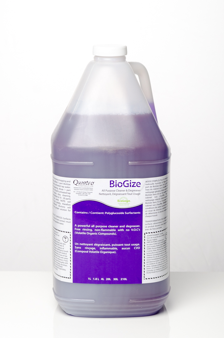 BioGize All Purpose Cleaner and Degreaser - 4x4 litre