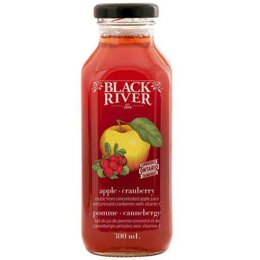 Black River Apple Cranberry Juice, 24x300ml