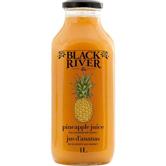 Black River Pineapple Juice, 12x1L