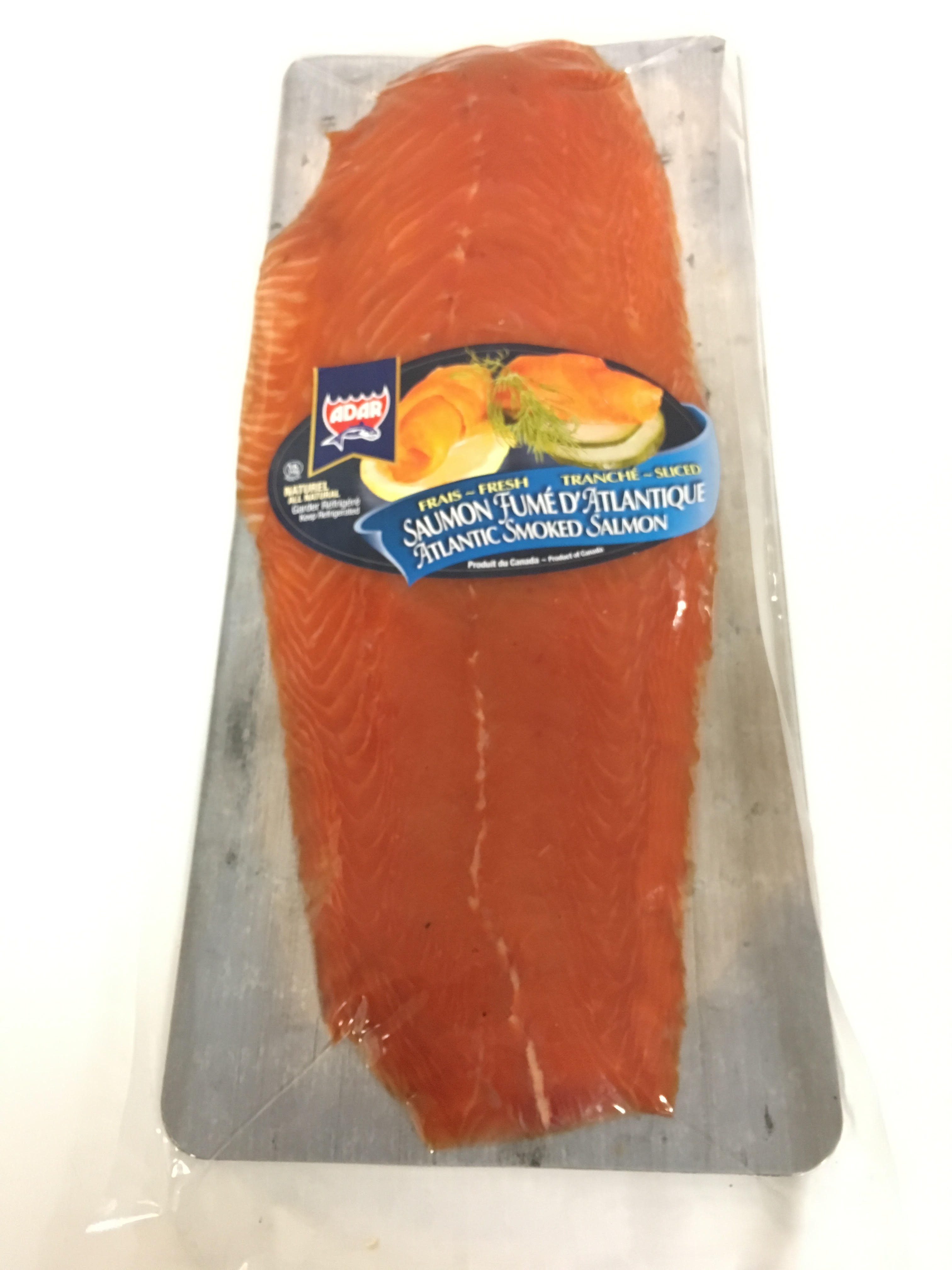 Atlantic Cold Smoked Salmon, 1kg