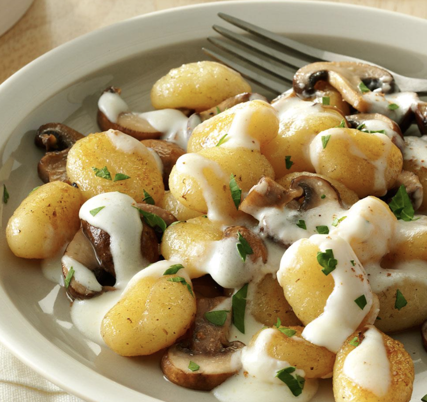 Gnocchi Alfredo Truffled Mushroom