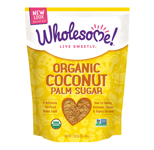 Organic Coconut Palm Sugar, 6x454 gr