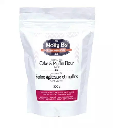 Molly B’s Gluten-Free Cake and Muffin Flour Blend, Vegan, 3kg x 4/cs