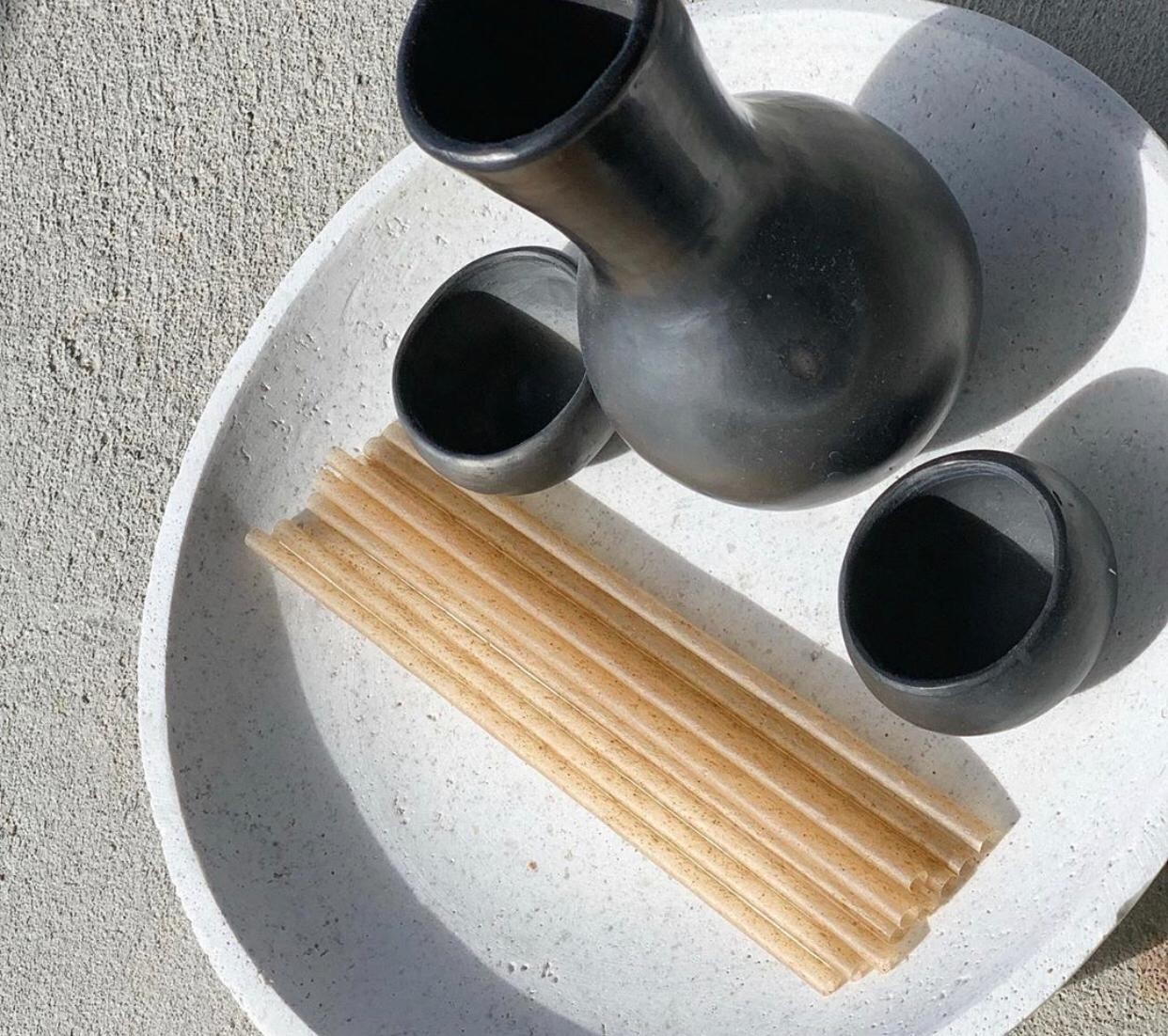 Biodegradable Agave Straws Wrapped 6″/15cm, Case of 2,000 Straws