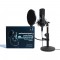 Professional Metal Voice Recording Usb Condenser Studio Microphone