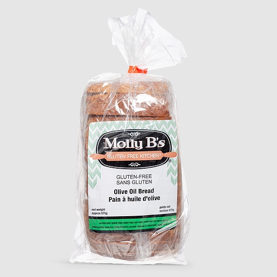 Molly B’s Gluten-Free Olive Oil Flax Seed Bread - Case of 12