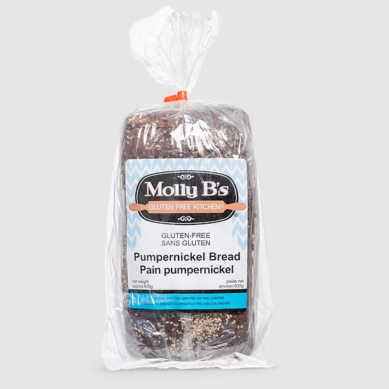 Molly B’s Gluten-Free Pumpernickel Bread - Case of 12