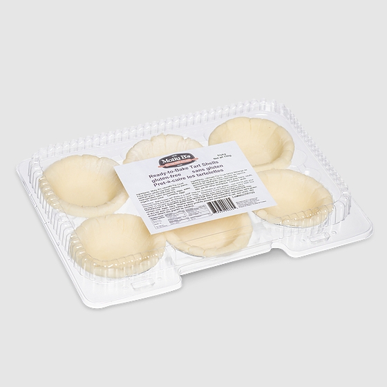 Molly B’s Gluten-Free Tart Shells (3") Ready-to-Bake, 12x 6-pack